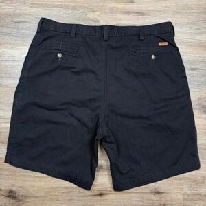 black carhartt basic workwear chino shorts